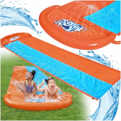 Bestway 52320 dvojitá vodní skluzavka se 2 podložkami 488 cm – Zboží Dáma