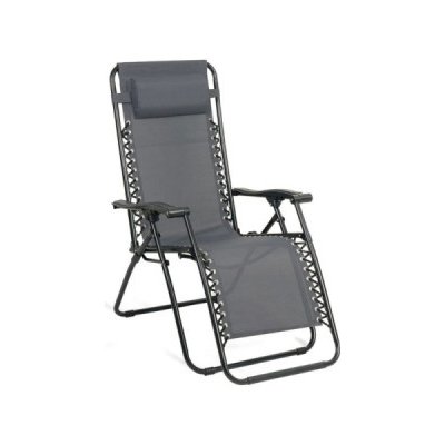 GARDEN Zahradní křeslo Dallas, polohovací, materiál ocel, materiál sedáku/opěrky zad textil – Zboží Dáma