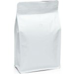 Sáček s plochým dnem | bílý mat | ZIP | ventil obsah 250g (130 x 225 + 65 mm) – Zboží Mobilmania