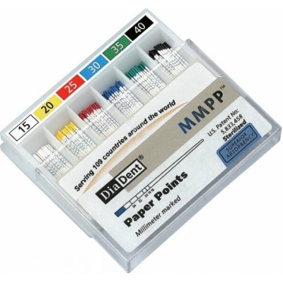 DiaDent Čepy papírové standardní MMPP MP201-607 - Vel./šíře: 35 – Hledejceny.cz