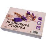 Čtvrtka kladívková bílá A4 250 g/m2 200 ks – Zboží Dáma
