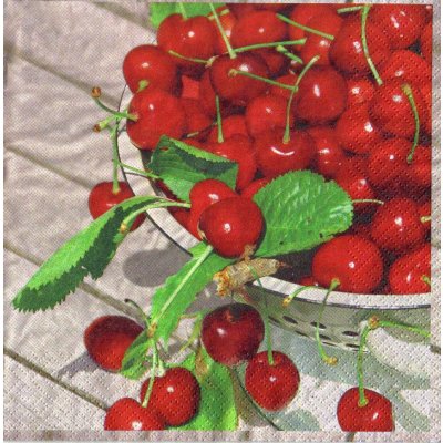 ubrousek 33x33 cm ovoce – HobbyKompas.cz