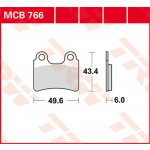 Sada brzdových destiček, kotoučová brzda TRW MCB766 | Zboží Auto