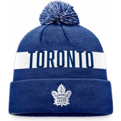 Fanatics pánská Zimní čepice Toronto Maple Leafs Fundamental beanie Cuff with Pom – Hledejceny.cz