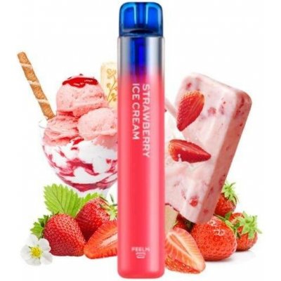 Vozol e-cigareta Neon 1000 Strawberry Ice Cream 20 mg 1000 potáhnutí – Hledejceny.cz