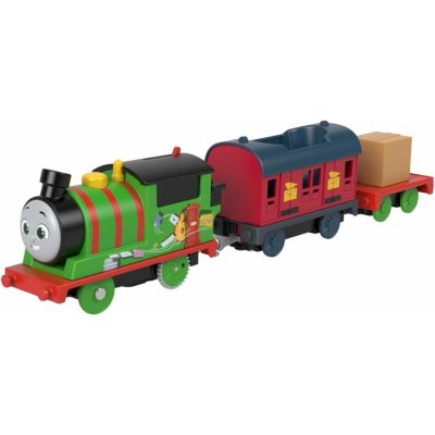 Mattel Tomáš a přátelé Motorová mašinka s příběhem Pošťák Percy HMK04 – Hledejceny.cz