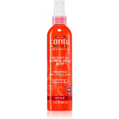 Cantu Shea Butter Shine&Hold mist hydratační mlha pro lesk vlnitých a kudrnatých vlasů 237 ml – Hledejceny.cz