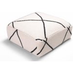 Krásy Orientu Skandinávský taburet z ovčí vlny Stripe Wool - čtvercový – Sleviste.cz