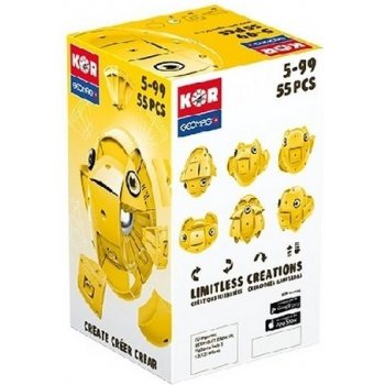 Geomag KOR Color Egg Yellow