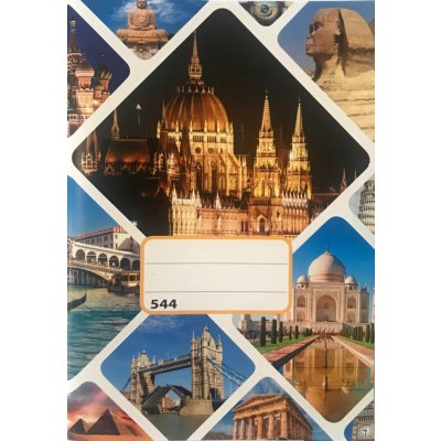 Reas Pack Sešit 544 A5 linkovaný 40l Příroda památky – Zboží Mobilmania