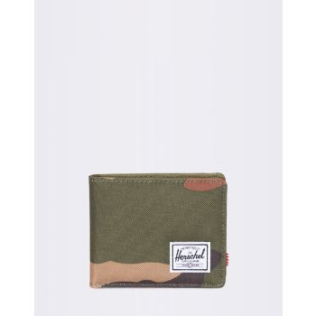 Herschel Supply Roy Coin RFID Woodland Camo