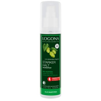 Logona lak na vlasy Hedvábný lesk 150 ml