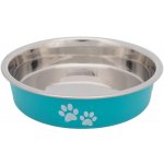 TRIXIE Nízká Miska různobarevná s tlapkami 13 cm 250 ml – Hledejceny.cz
