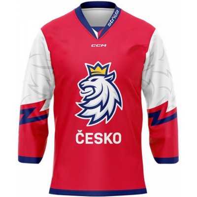 Fan dres CCM Český Hokej ČESKO Jakub Vrána #13 ČERVENÝ – Zbozi.Blesk.cz