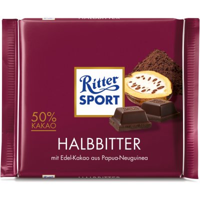 Ritter Sport Halbbitter 100 G – Zboží Dáma