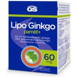 GS Lipo Ginkgo paměť+ 60 mg 60 kapslí – Hledejceny.cz