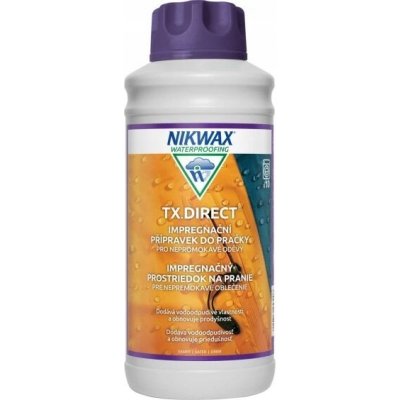 Nikwax Impregnace na oblečení TX. Direct Wash-In 1000 ml – Zboží Mobilmania