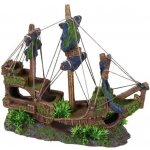 Flamingo Moza vrak lodi 31x11x27 cm – Hledejceny.cz