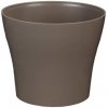 Květináč a truhlík PLASTKON Květináč TULIPÁN pr.19 cm taupe