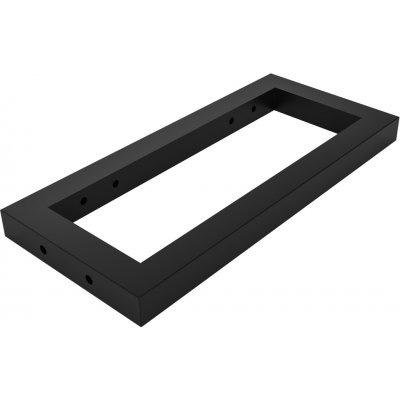 Cerano Podpěrná konzole pod desku, černá matná, CER-8050BD7630 – Hledejceny.cz