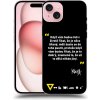 Pouzdro a kryt na mobilní telefon Apple Pouzdro Picasee ULTIMATE CASE Apple iPhone 15 - Kazma - MĚLI BYSTE SE DO TOHO PUSTIT