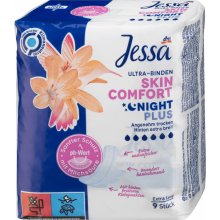 Jessa vložky ultra Skin Comfort Night Plus na noc 9 ks