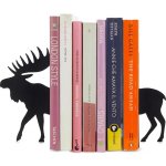 Balvi Knižní zarážky Moose 28126, černé – Zboží Dáma