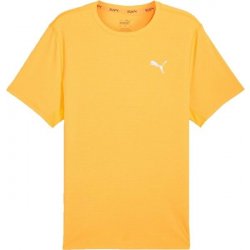 Puma RUN FAVORITE VELOCITY TEE Pánské sportovní triko žlutá