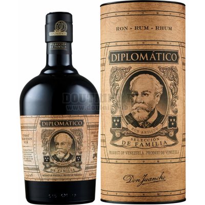 Diplomatico Selección de Familia 12y 43% 0,7 l (tuba)