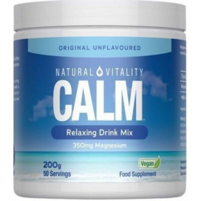 Natural Vitality Calm Magnesium Powder Natural 200 g – Hledejceny.cz