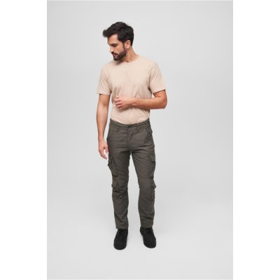 Brandit Pure Slim Fit trouser olivová – Zboží Mobilmania