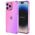 TopQ iPhone 14 Pro Shock duhový růžovo-fialový – Sleviste.cz
