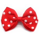 Sponka s mašličkou Barva: červená – Hledejceny.cz