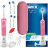 Elektrický zubní kartáček Oral-B Vitality 100 CrossAction Pink