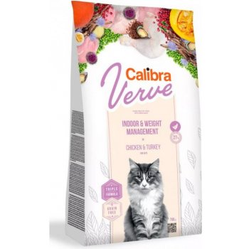 Calibra Verve Grain Free Indoor&Weight Chicken 750 g