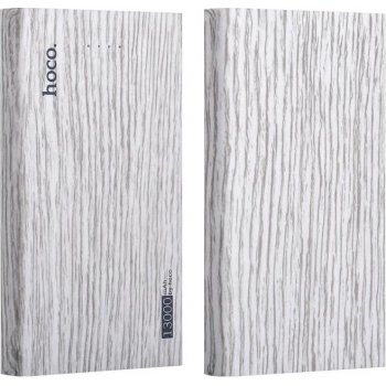 HOCO WOOD GRAIN 13000 mAh šedý dub