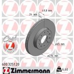 ZIMMERMANN Brzdový kotouč 600325120 – Hledejceny.cz