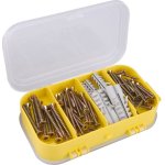 EXTOL CRAFT 1445 sada vrutů a hmoždinek, 170ks – Hledejceny.cz