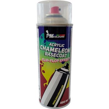 PMcolours Chameleon Bílá (bílo-fialová) 400 ml sprej, barva s vysokým efektem