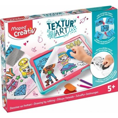 MAPED KIK Kreativní sada Creativ Textur Art Fashion – Hledejceny.cz