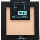 Maybelline Fit Me Powder Rozjasňující pudr 120 Classic Ivory 9 g