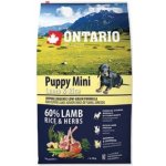 Ontario Puppy Mini Lamb & Rice 2 x 6,5 kg – Hledejceny.cz
