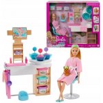 Barbie Salón krásy Herní set s blondýnkou – Zboží Mobilmania