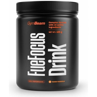 GymBeam FueFocus Drink 125 g – Hledejceny.cz