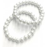 JwL Luxury Pearls jemný náramek z pravých perel s kovovým srdíčkem JL0417 – Sleviste.cz