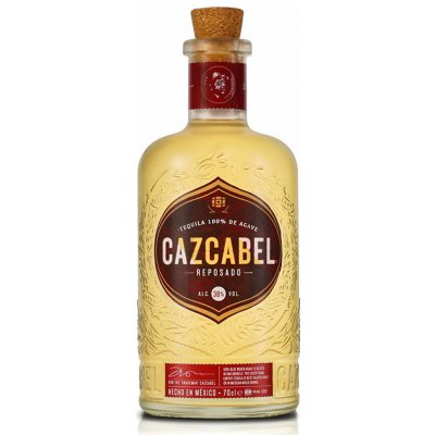Cazcabel Reposado Tequila 38% 0,7 l (holá láhev) – Zboží Dáma