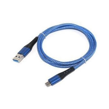 Crono F191cBLUE USB 2.0 - USB-C, 1m, modrý