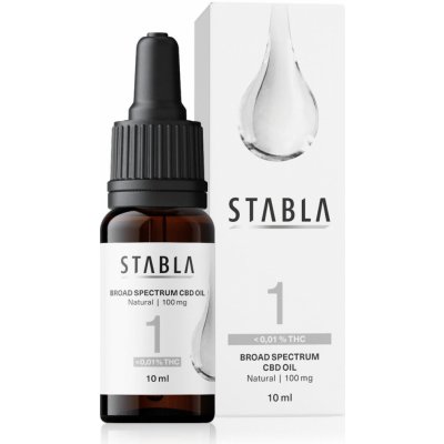 STABLA Broad Spectrum CBD Oil 1% 10 ml