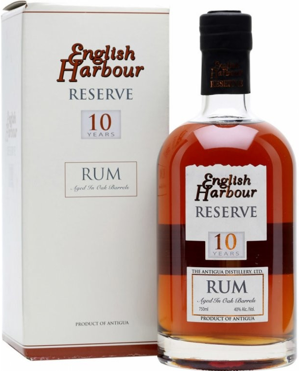 English Harbour Reserve 10y 40% 0,7 l (holá láhev)