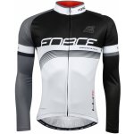 Force LUX dlouhý rukáv černo-bílý – Zboží Dáma